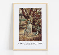 
              Henri De Toulouse–Lautrec - The Artist's Dog Flèche 1881
            