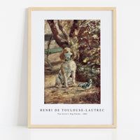 Henri De Toulouse–Lautrec - The Artist's Dog Flèche 1881