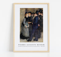 
              Pierre Auguste Renoir - Leaving the Conservatory (La Sortie du conservatoire) 1876-1877
            