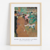 Henri De Toulouse–Lautrec - Quadrille at the Moulin Rouge 1892