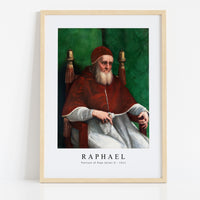 Raphael - Portrait of Pope Julius II 1511