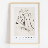 Paul Cezanne - Leaning Smoker (Fumeur accoudé) 1890-1891