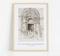 
              william penhallow henderson - Door at San Michele
            