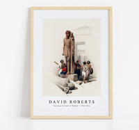 
              David roberts - Colossus in front of Temple of Wady Saboua Nubia-1796-1864
            