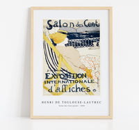 
              Henri De Toulouse–Lautrec - Salon des Cent poster 1896
            