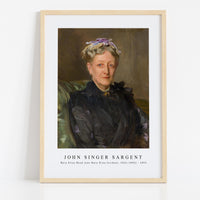 John Singer Sargent - Mary Eliza Mead (née Mary Eliza Scribner, 1822–1896) (ca. 1893)