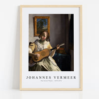 Johannes Vermeer - The Guitar Player 1670-1672