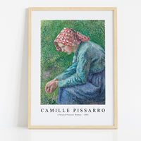 Camille Pissarro - A Seated Peasant Woman 1885