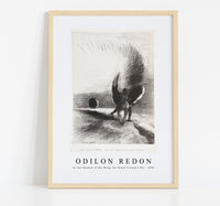 
              Odilon Redon - In the Shadow of the Wing, the Black Creature Bit 1891
            