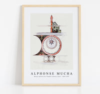 
              Alphonse Mucha - Mosaic pattern for Fouquet jewelry store 1869-1939
            