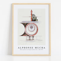 Alphonse Mucha - Mosaic pattern for Fouquet jewelry store 1869-1939