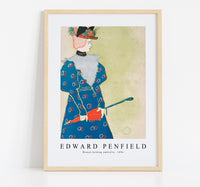 
              Edward Penfield - Woman holding umbrella 1896
            
