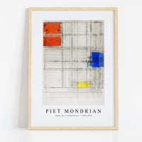 Piet Mondrian - Study for a Composition 1940-1941