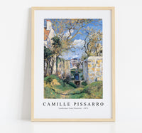 
              Camille Pissarro - Landscape from Pontoise 1874
            
