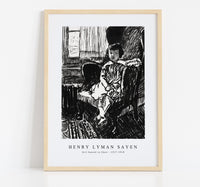 
              Henry Lyman Sayen - Girl Seated in Chair 1917-1918
            