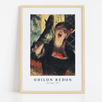 Odilon Redon - Café Singer 1879