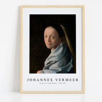 Johannes Vermeer - Study of a Young Woman  1665-1667