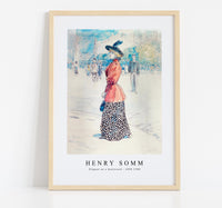 
              Henry Somm - Elegant on a boulevard 1890-1900
            