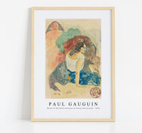 
              Paul Gauguin - Words of the Devil (Arearea no Varua Ino) [recto] 1894
            