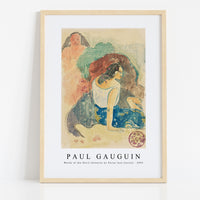 Paul Gauguin - Words of the Devil (Arearea no Varua Ino) [recto] 1894