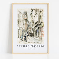 Camille Pissarro - Rue Damiette, Rouen 1884