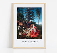 
              Lucas Cranach - The Rest on the Flight into Egypt (1540)
            