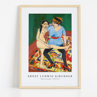 Ernst Ludwig Kirchner - Dance Training 1910-1911