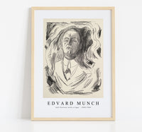 
              Edvard Munch - Self-Portrait with a Cigar 1908-1909
            