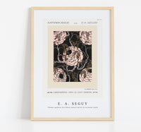 
              E.A.Seguy - Flower pattern Art Deco stencil print in oriental style
            