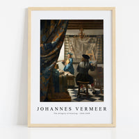 Johannes Vermeer - The Allegory of Painting 1666-1668