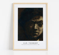 
              Jan Toorop - Self–portrait of the painter Jan Toorop (1880)
            