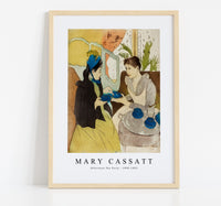 
              Mary Cassatt - Afternoon Tea Party 1890-1891
            