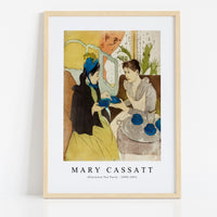 Mary Cassatt - Afternoon Tea Party 1890-1891