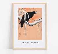 
              Ohara Koson - Crow on snowy branch (1900 - 1930) by Ohara Koson (1877-1945)
            