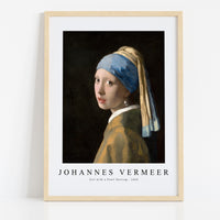 Johannes Vermeer - Girl with a Pearl Earring 1665