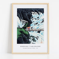 Hiroaki Takahashi - Shiragumo Waterfall of Nikkō (1910)