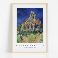 Vincent Van Gogh - The Church at Auvers 1890