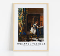 
              Johannes Vermeer - Allegory of the Catholic Faith 1670-1672
            
