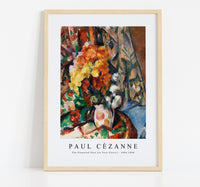 
              Paul Cezanne - The Flowered Vase (Le Vase Fleuri) 1896-1898
            