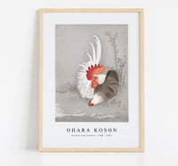 
              Ohara Koson - Rooster and chicken (1900 - 1930) by Ohara Koson (1877-1945)
            