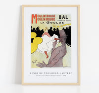 
              Henri De Toulouse–Lautrec - Affiche pour le Moulin Rouge la Goulue 1898
            
