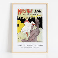 Henri De Toulouse–Lautrec - Affiche pour le Moulin Rouge la Goulue 1898