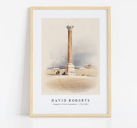 
              David Roberts - Pompey's Pillar Alexandria-1796-1864
            