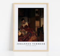 
              Johannes Vermeeer - A Maid Asleep 1656-1657
            