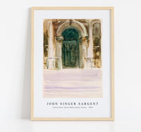 
              John Singer Sargent - Green Door, Santa Maria della Salute (ca. 1904)
            
