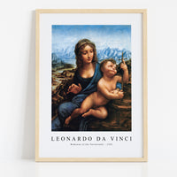 Leonardo Da Vinci - Madonna of the Yarnwinder 1501