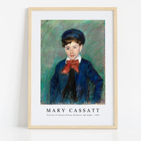 Mary Cassatt - Portrait of Charles Dikran Kelekian, Age Eight 1908