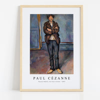 Paul Cezanne - Paysan debout, les bras croisés 1895