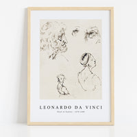 Leonardo Da Vinci - Sheet of Studies 1470-1480