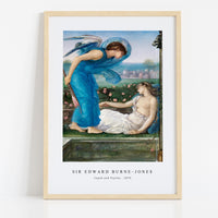 Sir Edward Burne Jones - Cupid and Psyche (ca. 1870)